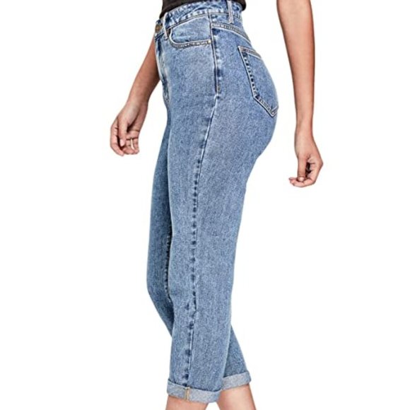 New GUESS Kiley High-Rise Jeans sz 27 -Medium wash - Picture 3 of 8